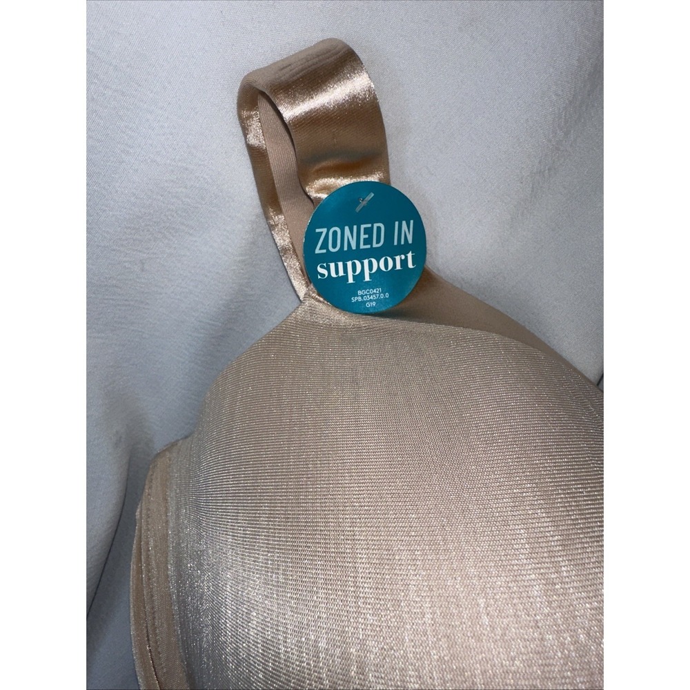 Vanity Fair Illumination Bra 42DD Style 76448 Under Wire Zoned Support Beige NWT - Picture 3 of 8